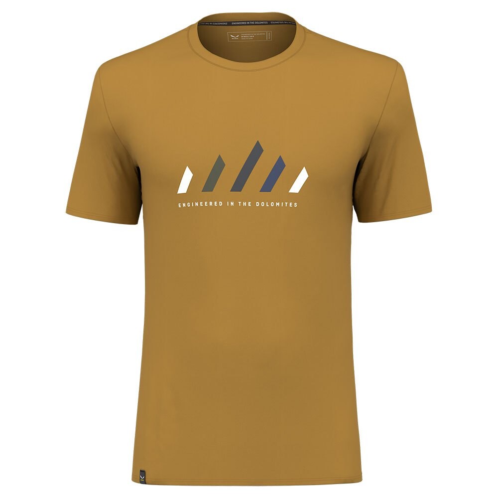 

Футболка Salewa Pure Stripes Dry, желтый