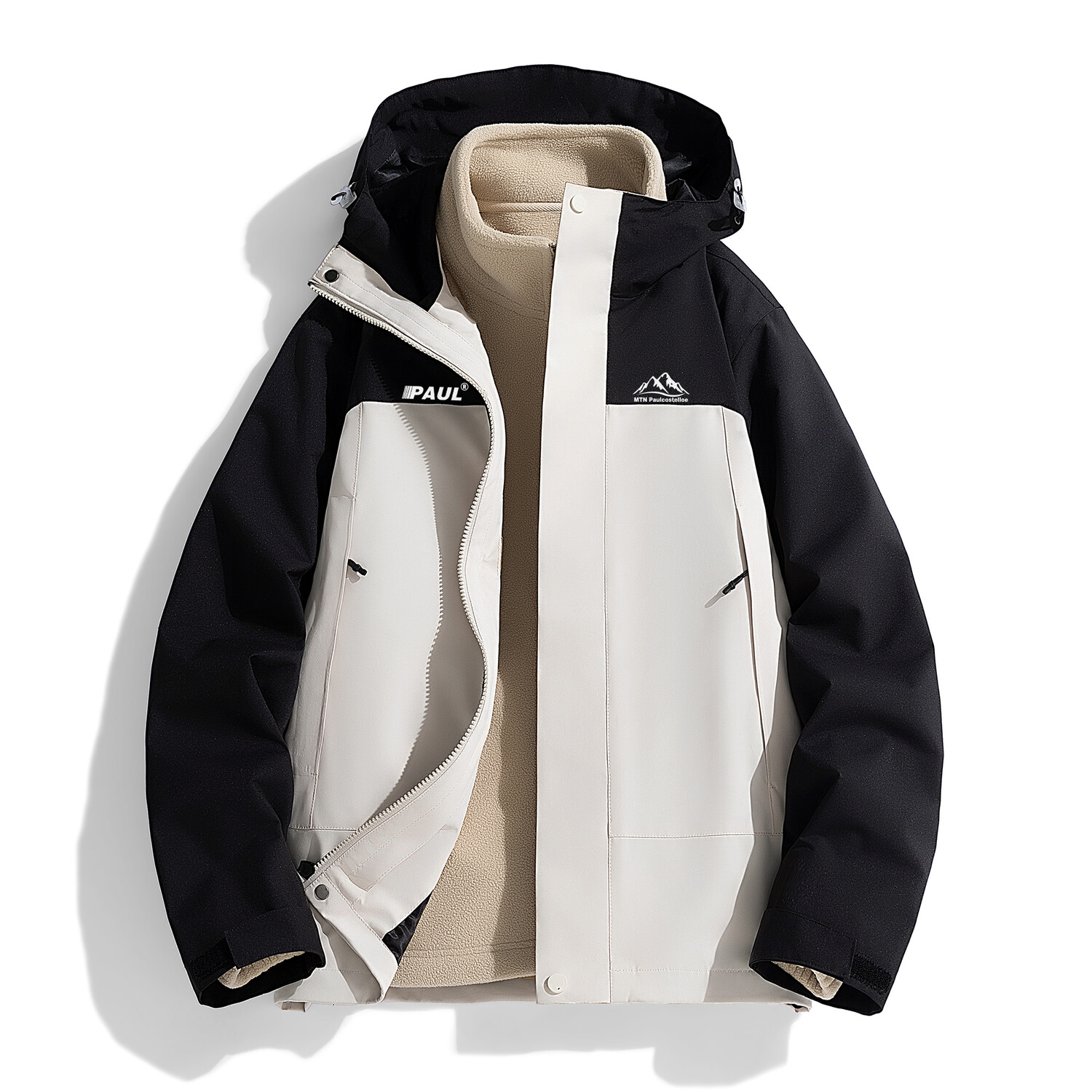 

Ветровка Куртка Унисекс Paul Costelloe, цвет Beige/Brown (3-in-1)
