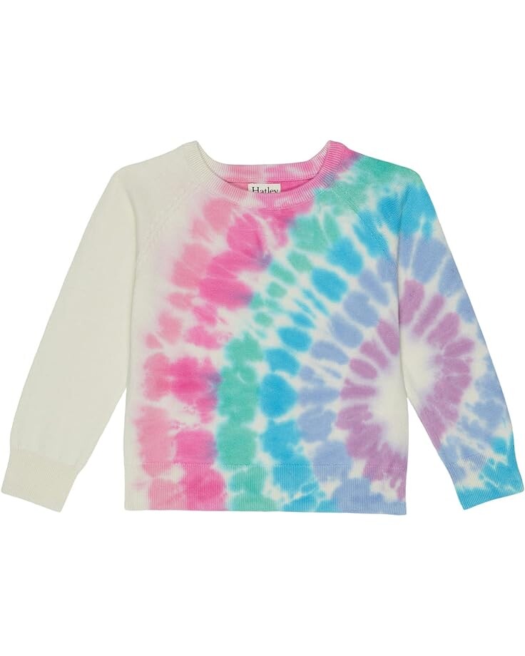 

Свитер Hatley Tie-Dye Burst Pullover, белый