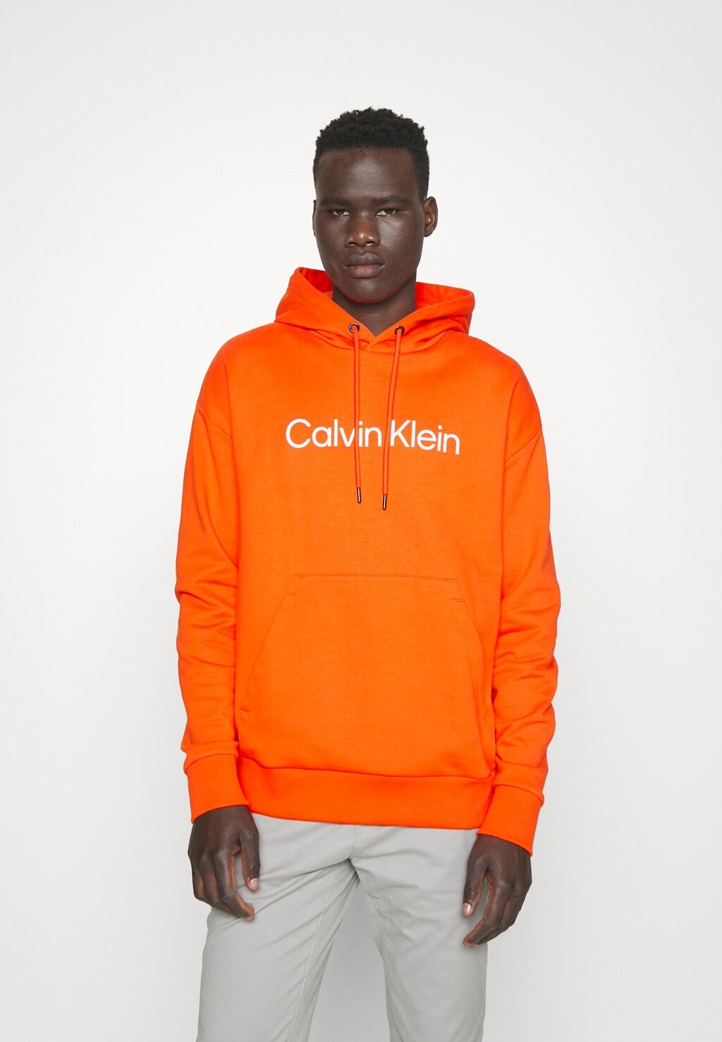 

Толстовка Calvin Klein Hero Logo Comfort Hoodie, оранжевый