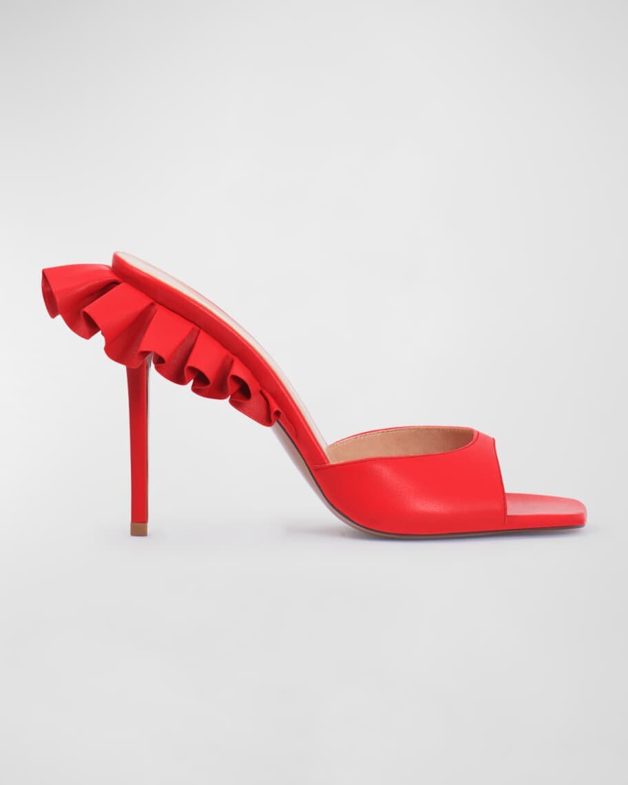 

Сандалии без задника Rouches Napa Stiletto Andrea Wazen
