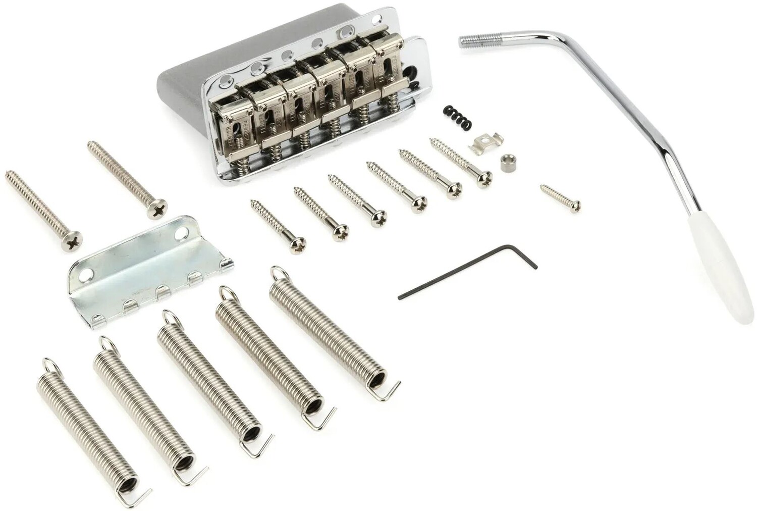 

Бридж Fender American Vintage Strat Tremolo в сборе — хром