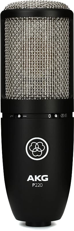 

Микрофон AKG P220 Large Diaphragm Cardioid Condenser Microphone