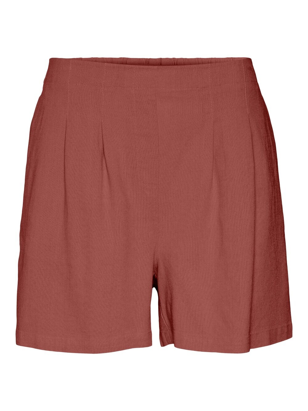 

Обычные брюки со складками спереди VERO MODA JESMILO, каштановый