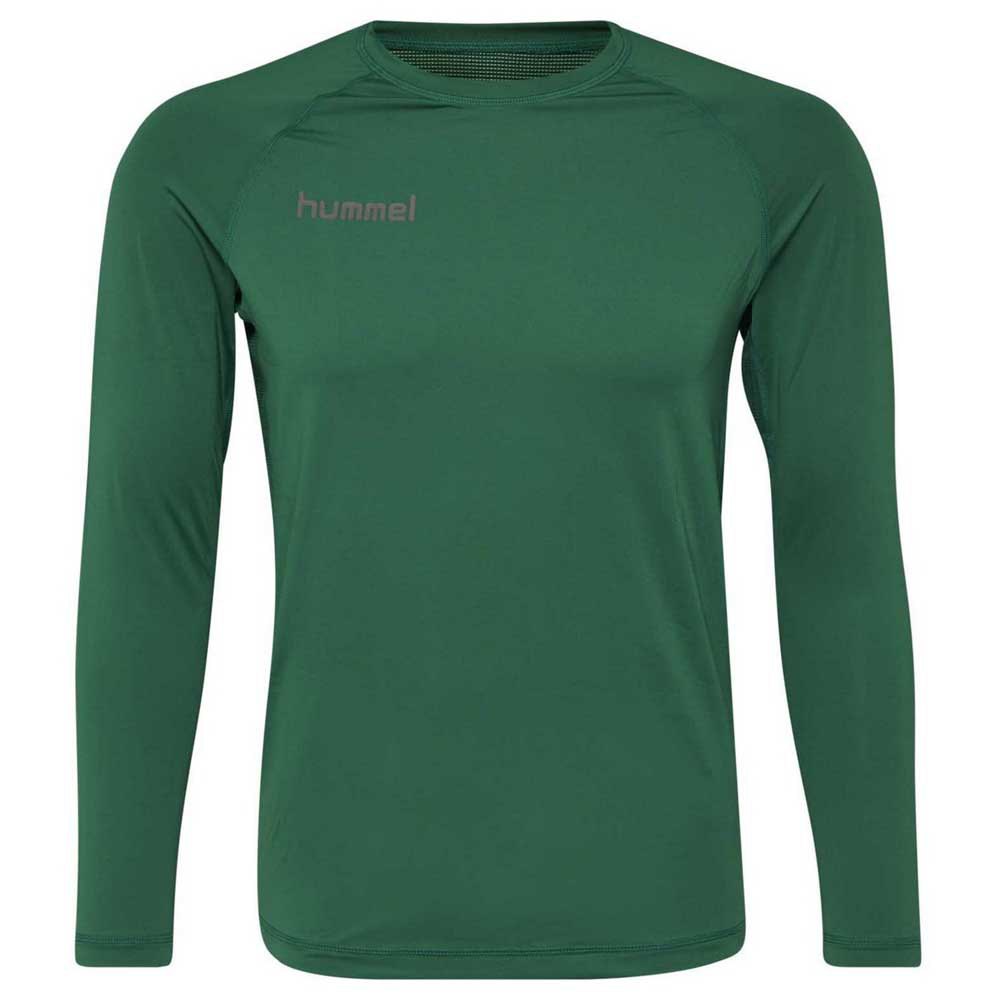 Футболка с длинным рукавом Hummel FirsPerformance, зеленый футболка с длинным рукавом hummel taylor зеленый
