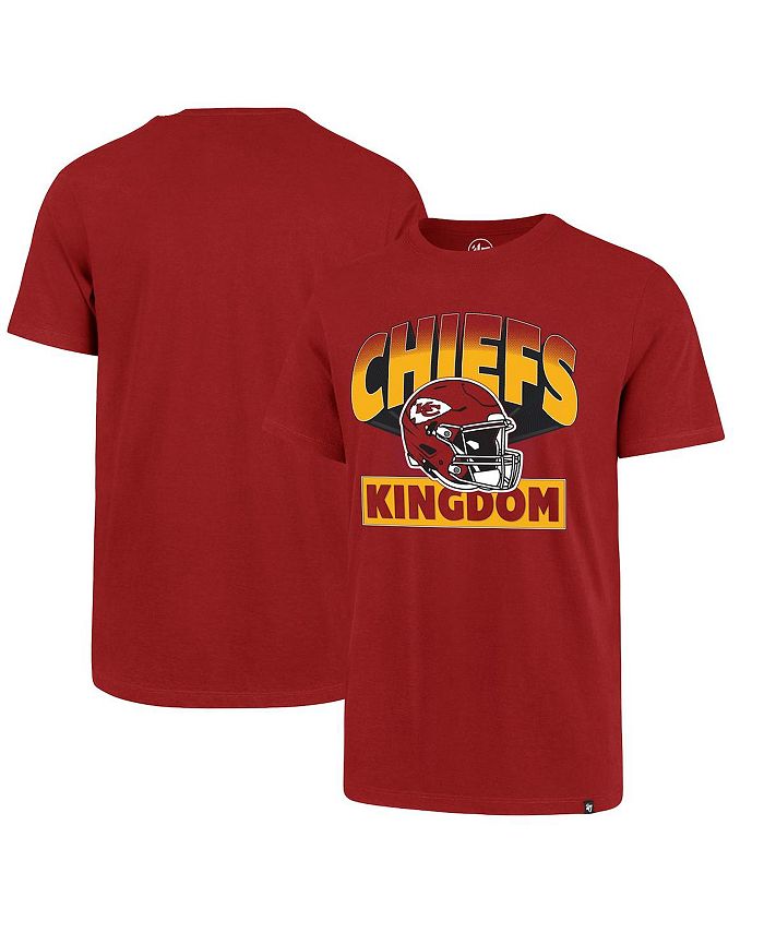 

Мужская красная футболка Kansas City Chiefs Chiefs Kingdom Super Rival '47 Brand, красный