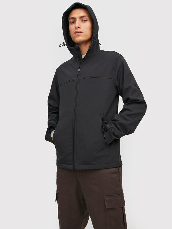 

Куртка из софтшелла стандартного кроя Jack&Jones, черный