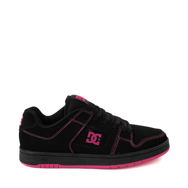 Женские кроссовки для скейтбординга DC Manteca 4, черный/розовый цена и фото