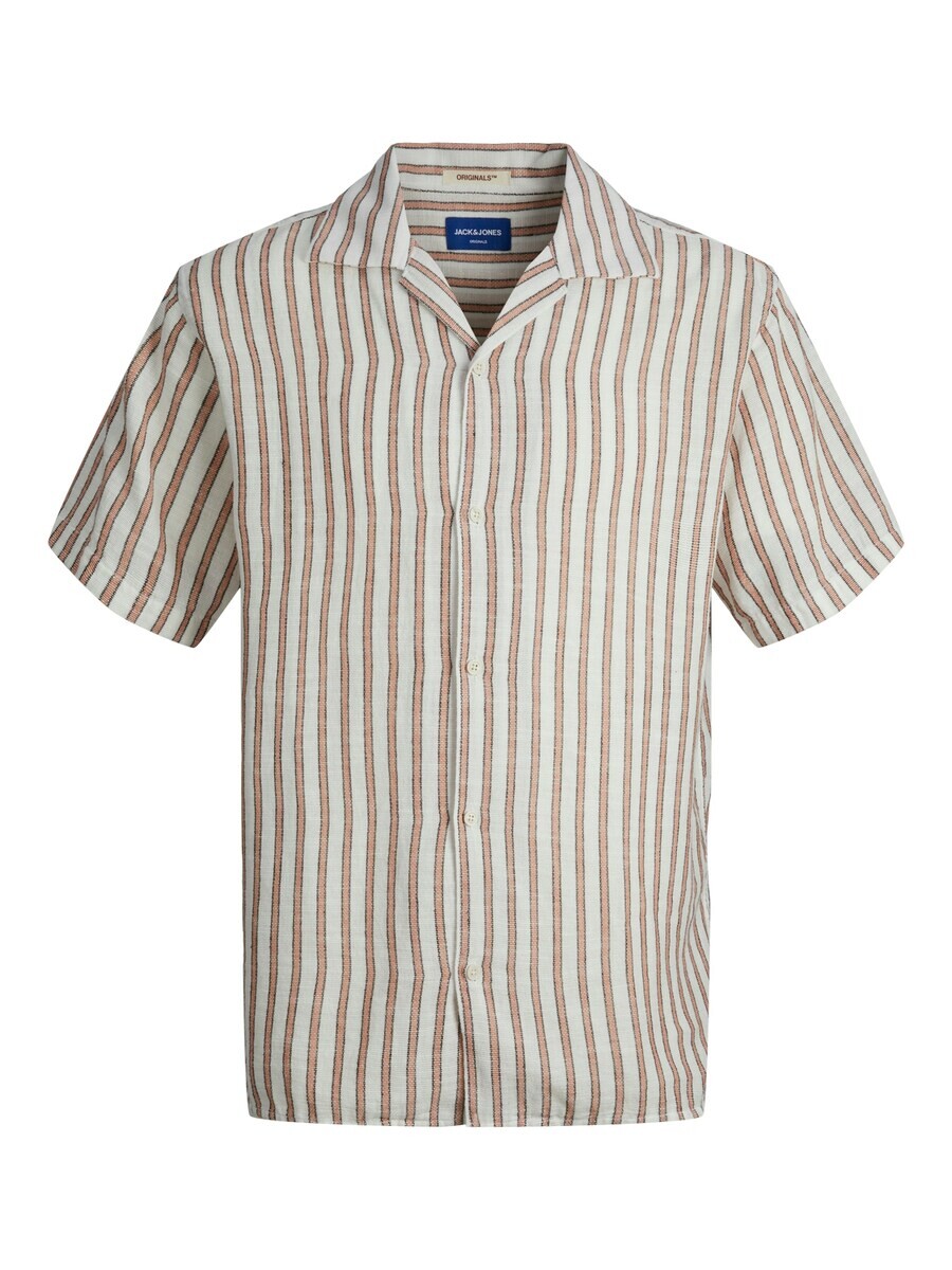 

Рубашка JACK & JONES Comfort fit Button Up Jornoto, цвет Pastel orange/Off white