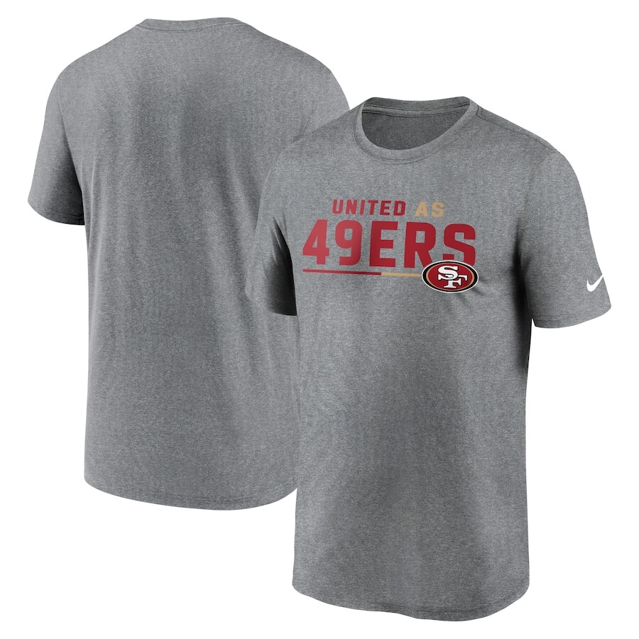 

Футболка с коротким рукавом Nike San Francisco 49Ers, серый