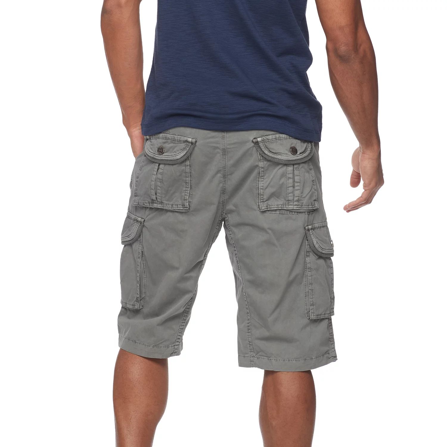 Мужские шорты карго стандартного кроя RawX с поясом
