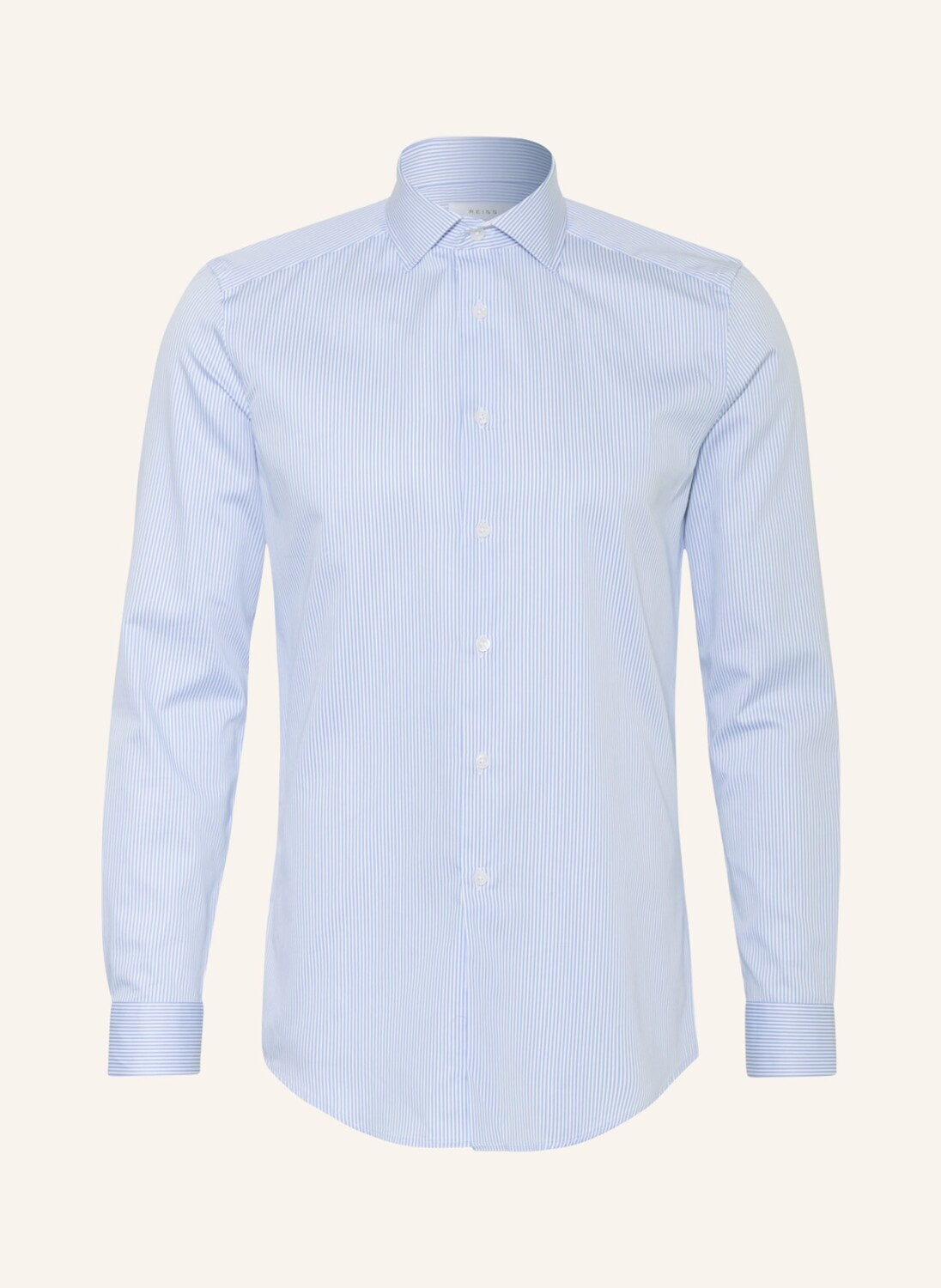 

Рубашка REISS REMOTE Slim Fit, светло-синий