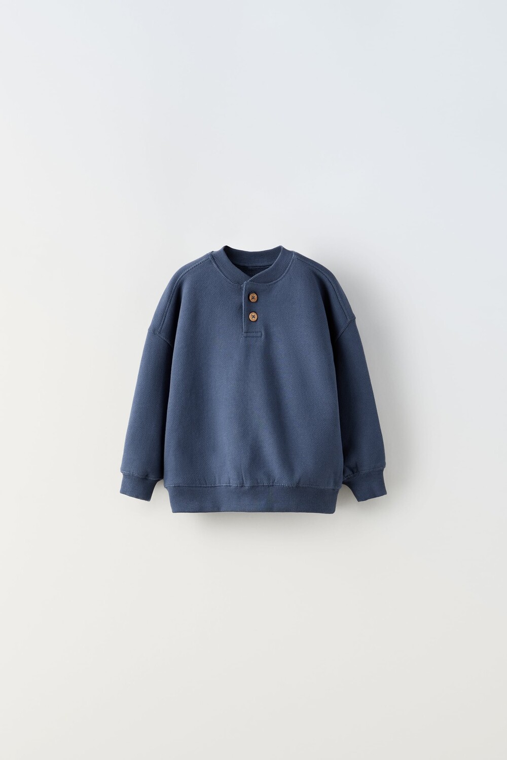 

Свитер на кнопках Zara, синий