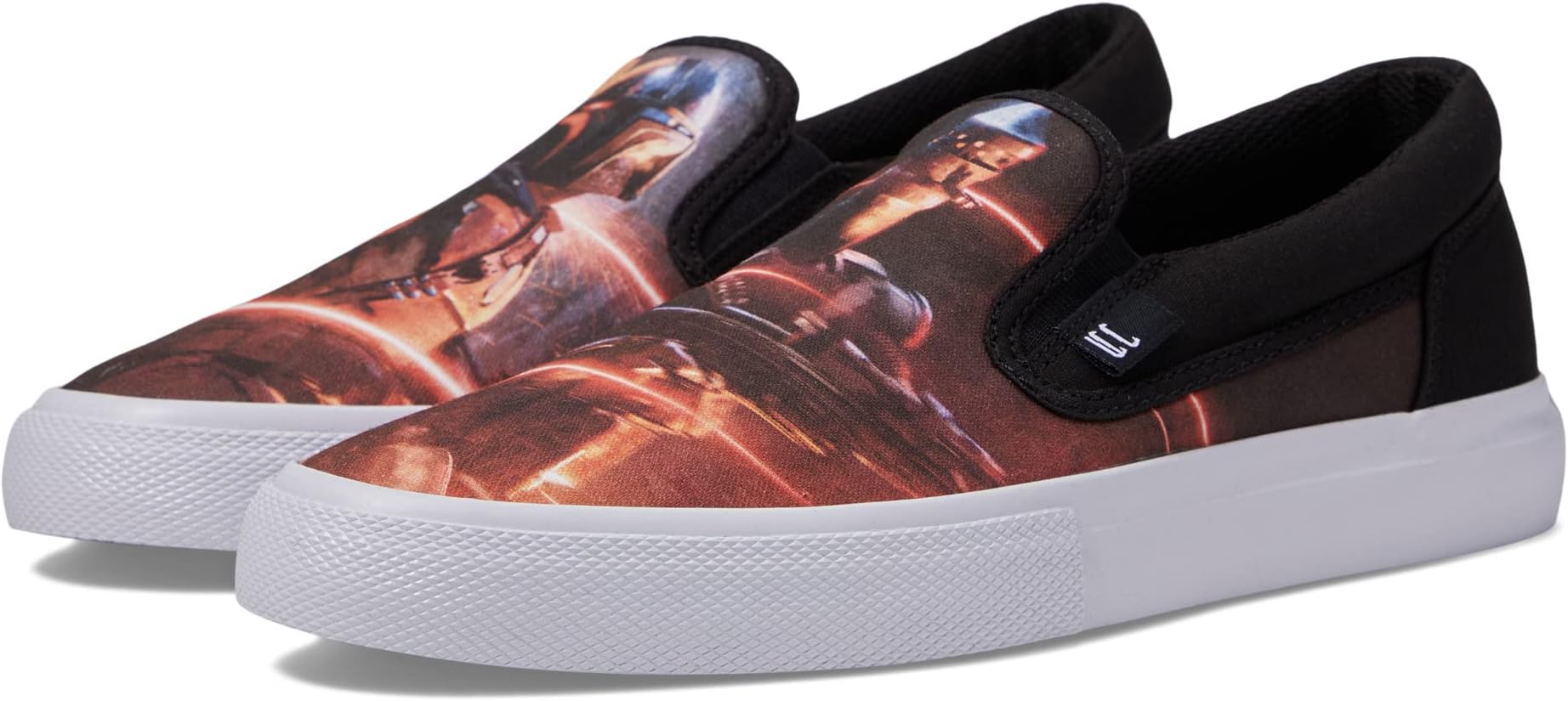 Кроссовки DC X Star Wars The Mandalorian Sneaker Collection DC, цвет Black/Red (Manual Slip)