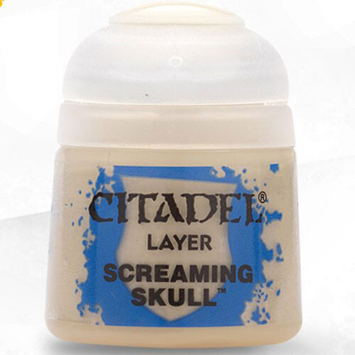 

Миниатюра Games Workshop Citadel Layer Paint: Screaming Skull (12ml)