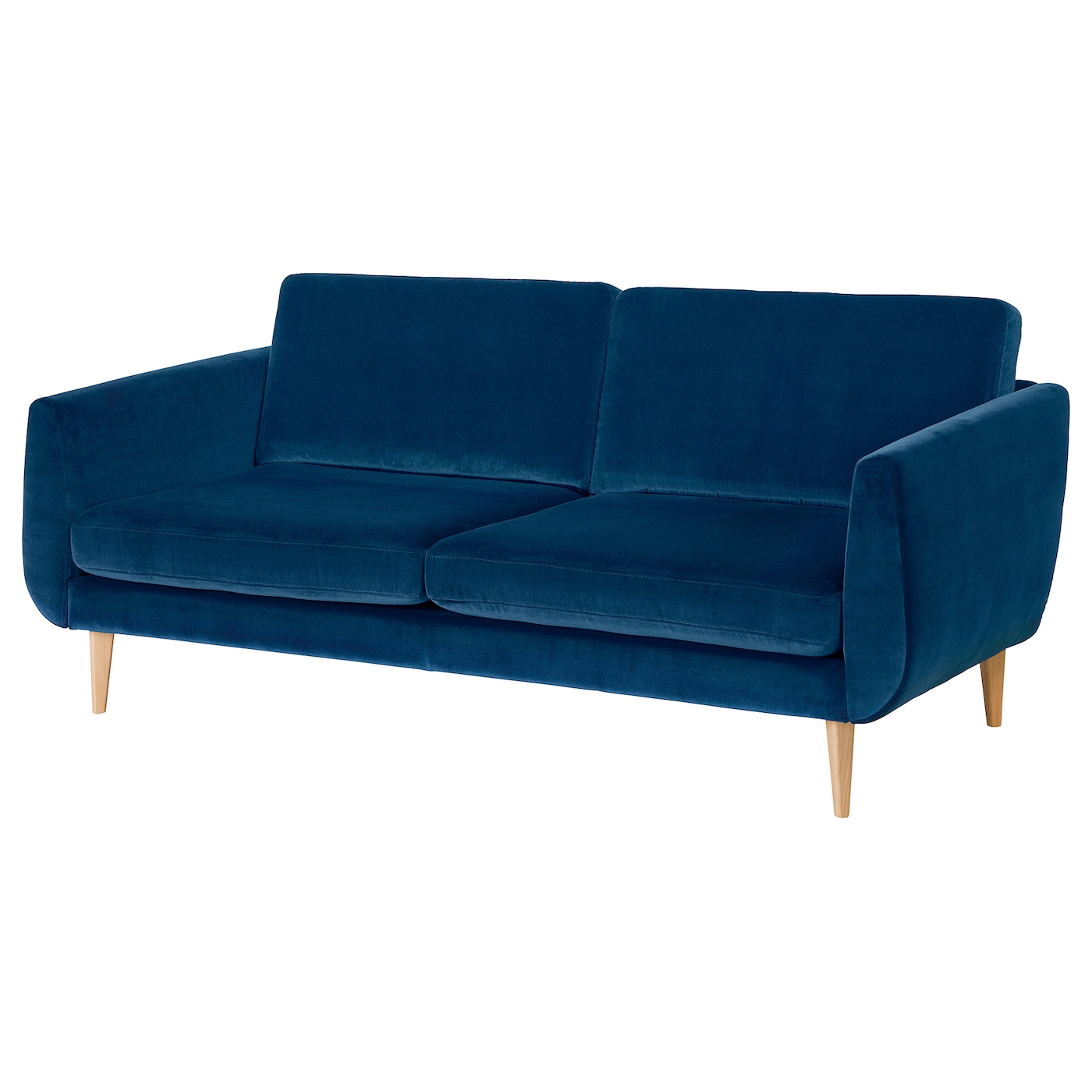 цена СМЕДСТОРП 3-местный диван, Дюпарп/темно-зелено-синий дуб SMEDSTORP IKEA
