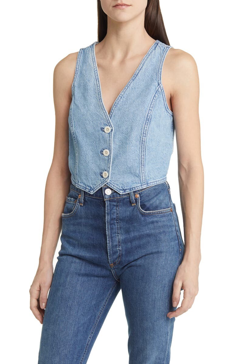 

Укороченный джинсовый топ Katrina MADEWELL