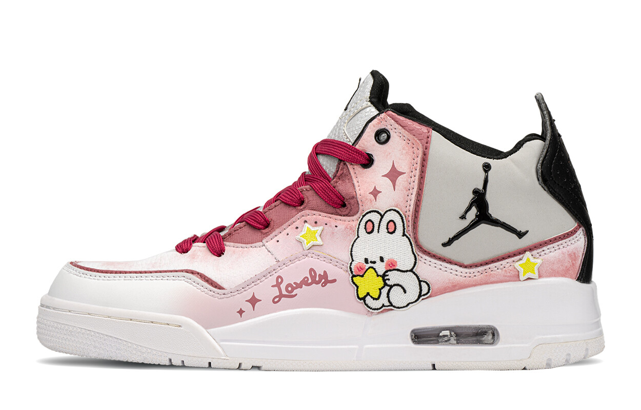 

Кроссовки Jordan Courtside 23 Vintage Basketball Shoes Women's Mid-top White/pink, белый
