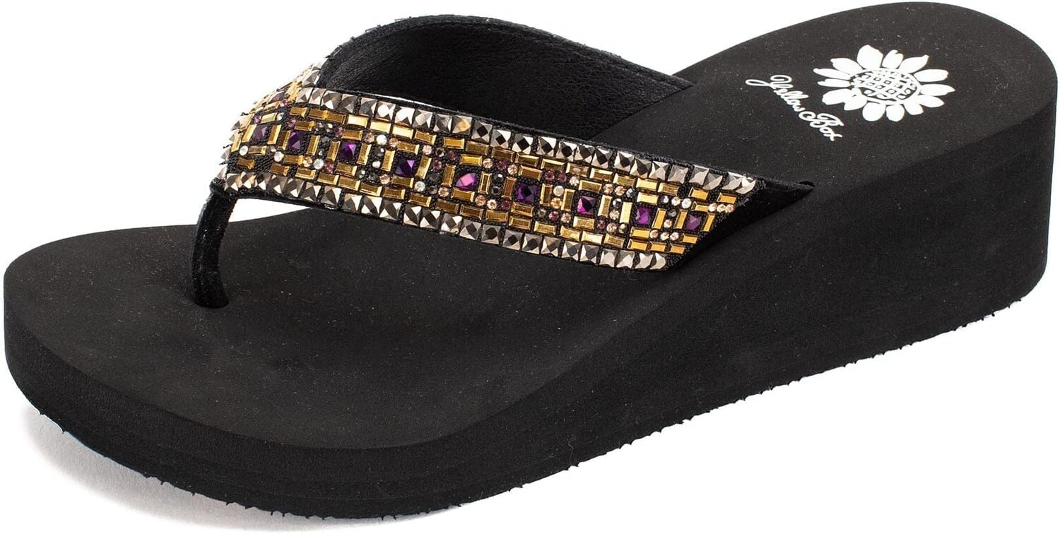 

Босоножки Steffie Yellow Box, цвет Purple Multi