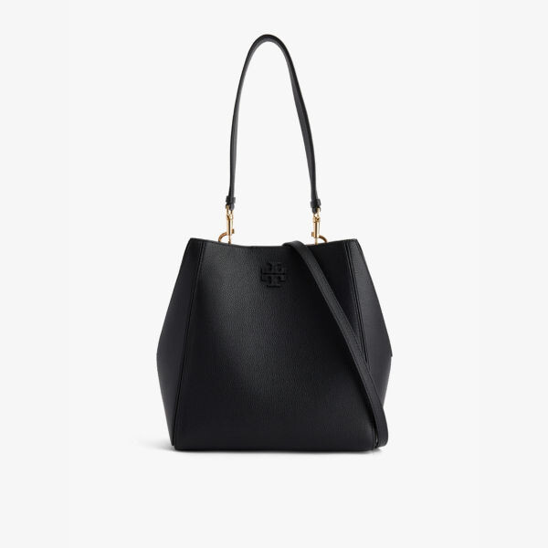 

Сумка-Ведро из кожи Mcgraw Tory Burch, черный