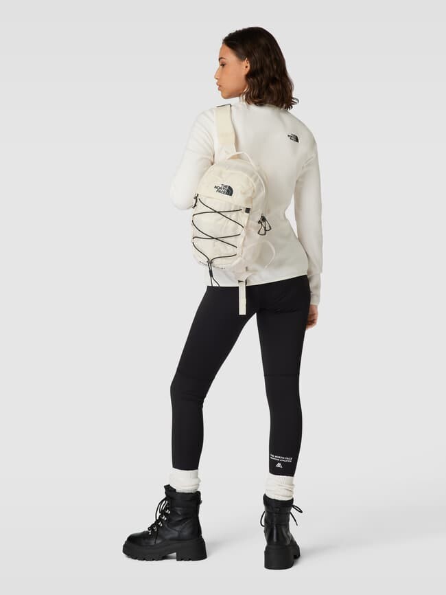 

Рюкзак с вышивкой логотипа, модель "BOREALIS MINI" The North Face, экрю