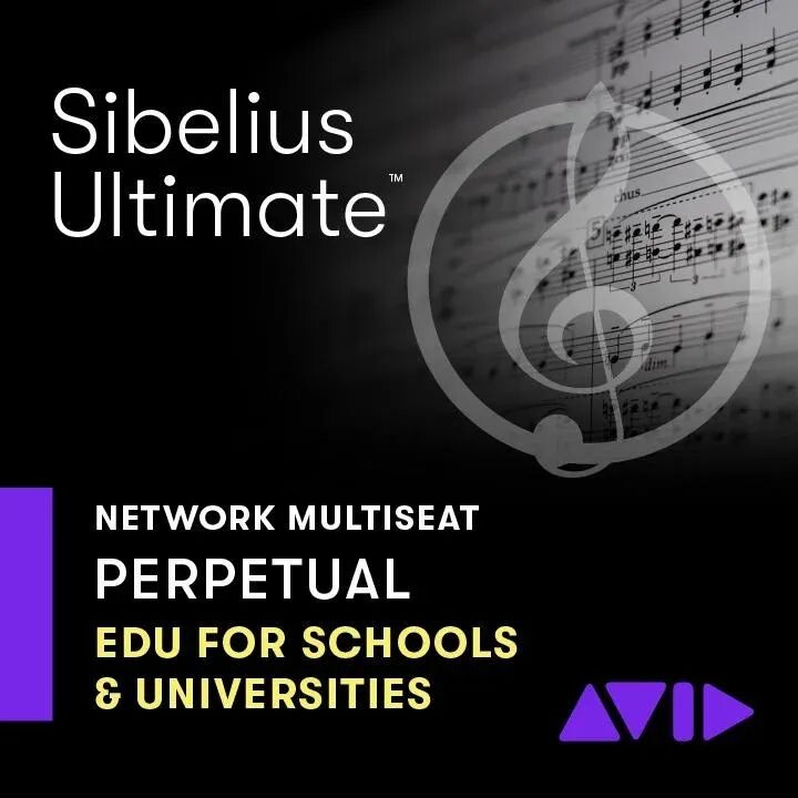 

Авид Сибелиус | Лицензия Ultimate Multi-User Site (на каждое рабочее место) Сетевая установка