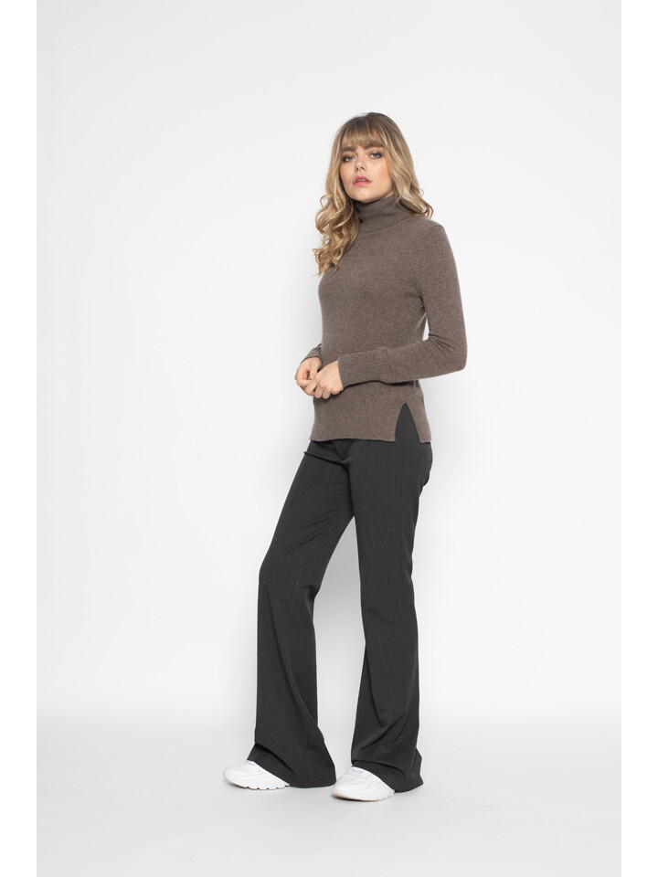 

Свитер Perfect Cashmere Kaschmir Rollkragen Tracy, коричневый