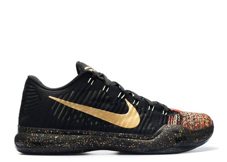 

Кроссовки Nike KOBE 10 ELITE LOW 'CHRISTMAS', черный