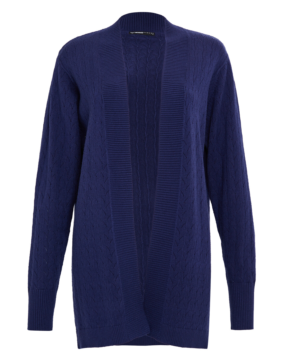 

Кардиган Threadbare Strickjacke THB Napier Pointelle, синий