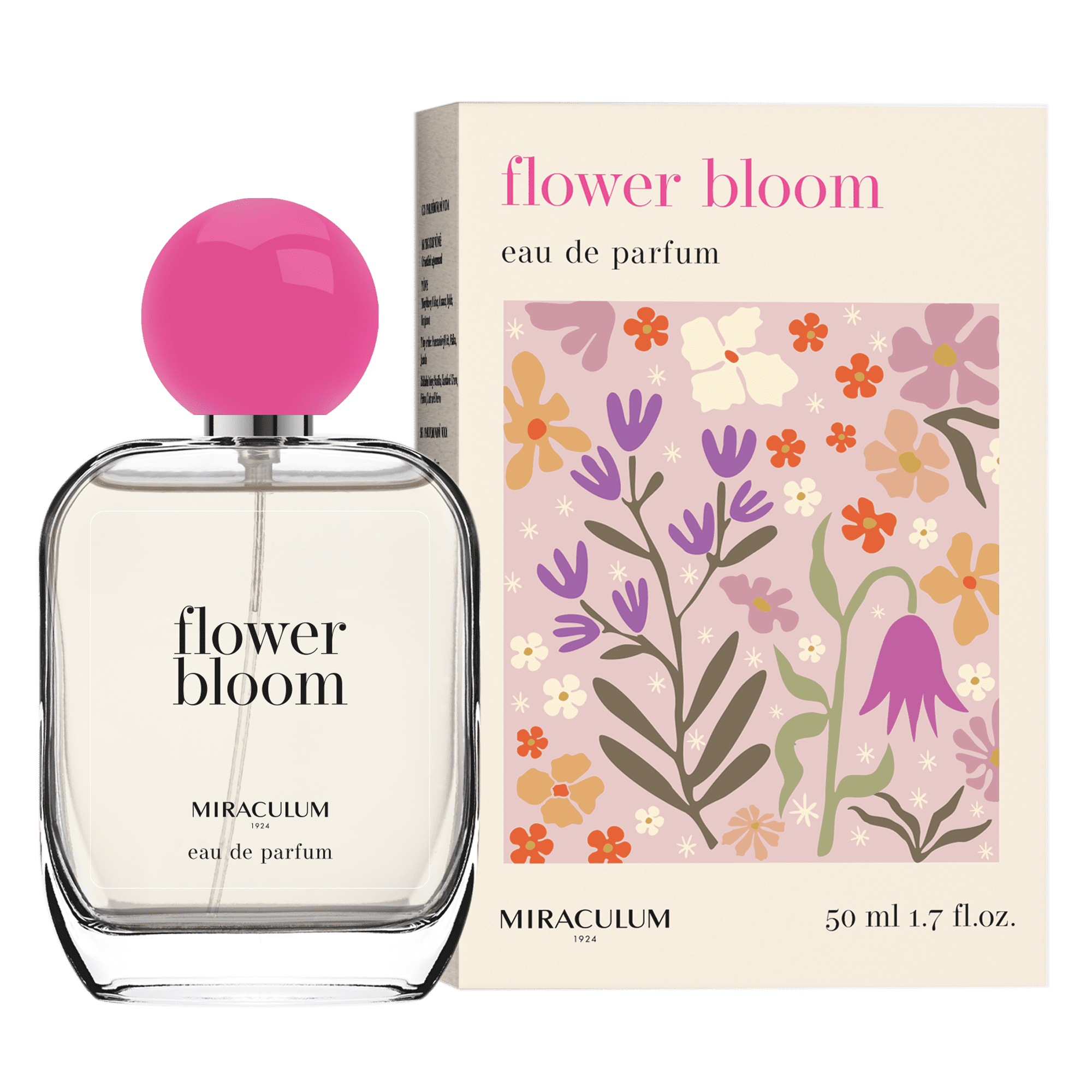 Женская парфюмированная вода Miraculum Flower Bloom, 50 мл