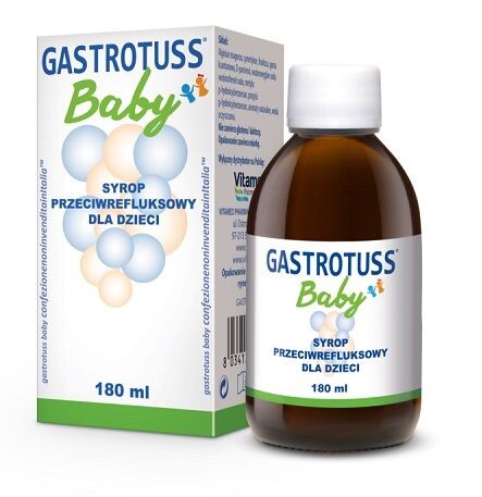 

Gastrotuss Baby антирефлюксный сироп для детей, 180 ml