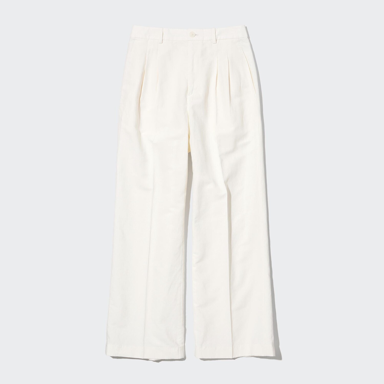 

Брюки UNIQLO плиссированные, молочный