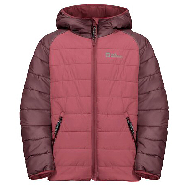 цена Куртка из синтетического волокна Jack Wolfskin Kid's Zenon, цвет Soft Pink