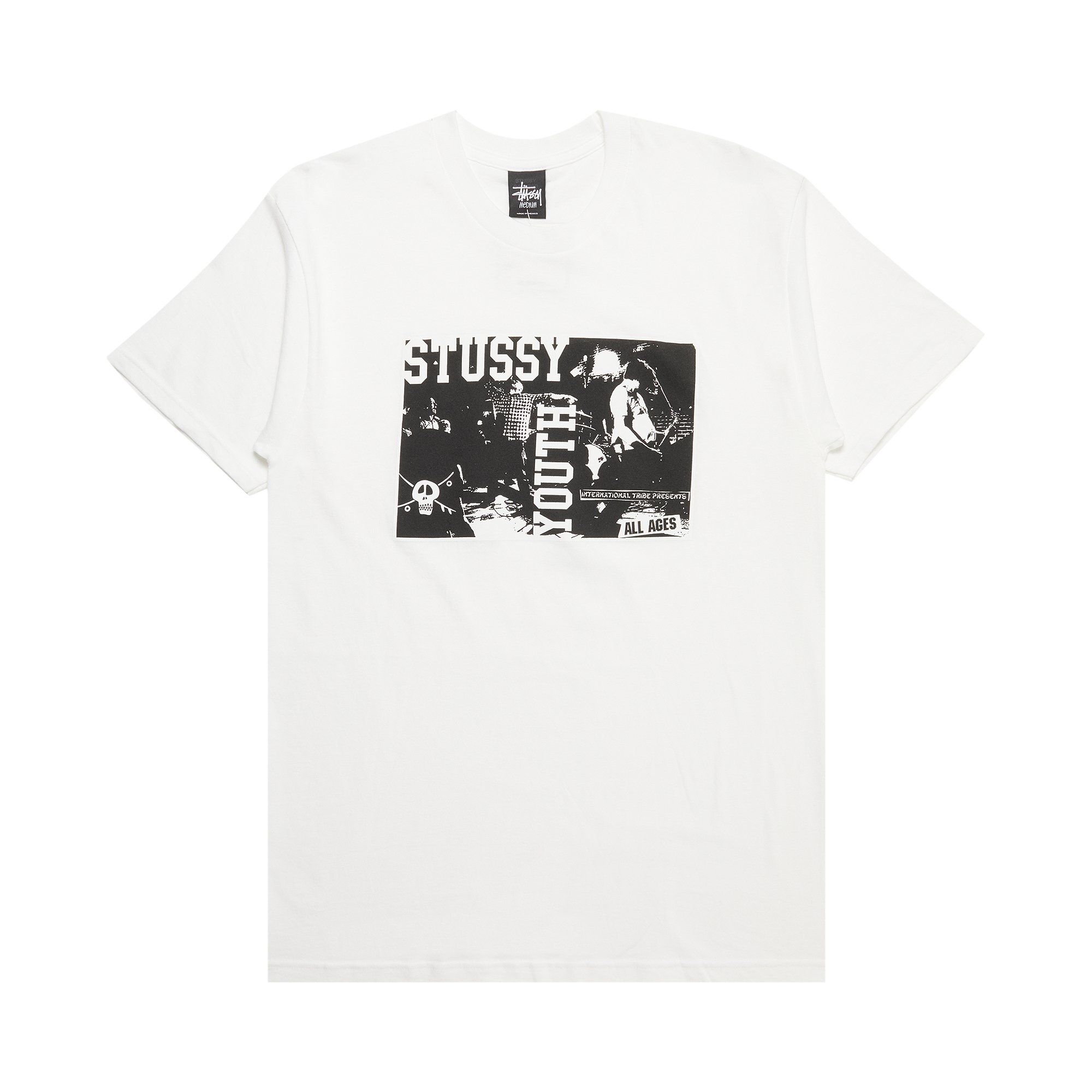 Молодёжная футболка Stussy Белая