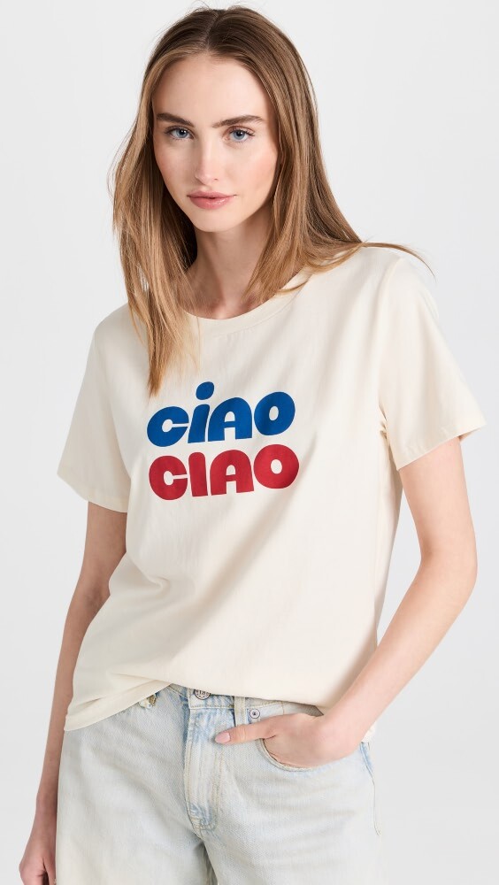 

Футболка South Parade Lola Ciao Ciao, белый