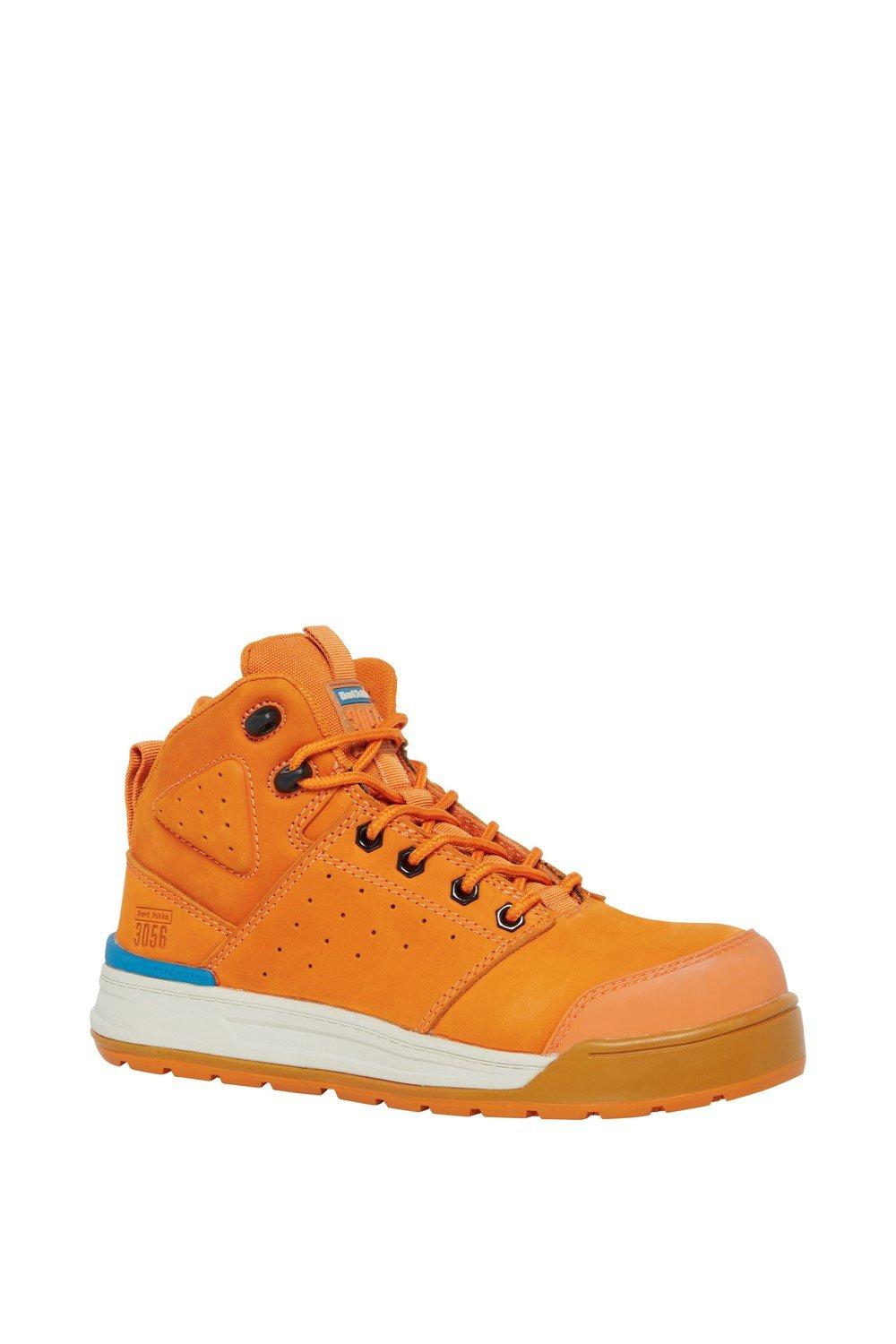 3056 PR Защитные ботинки с боковой молнией Hard Yakka, оранжевый