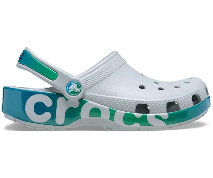 

Классические детские сабо с отражателем Crocs, цвет Mirage / Multi