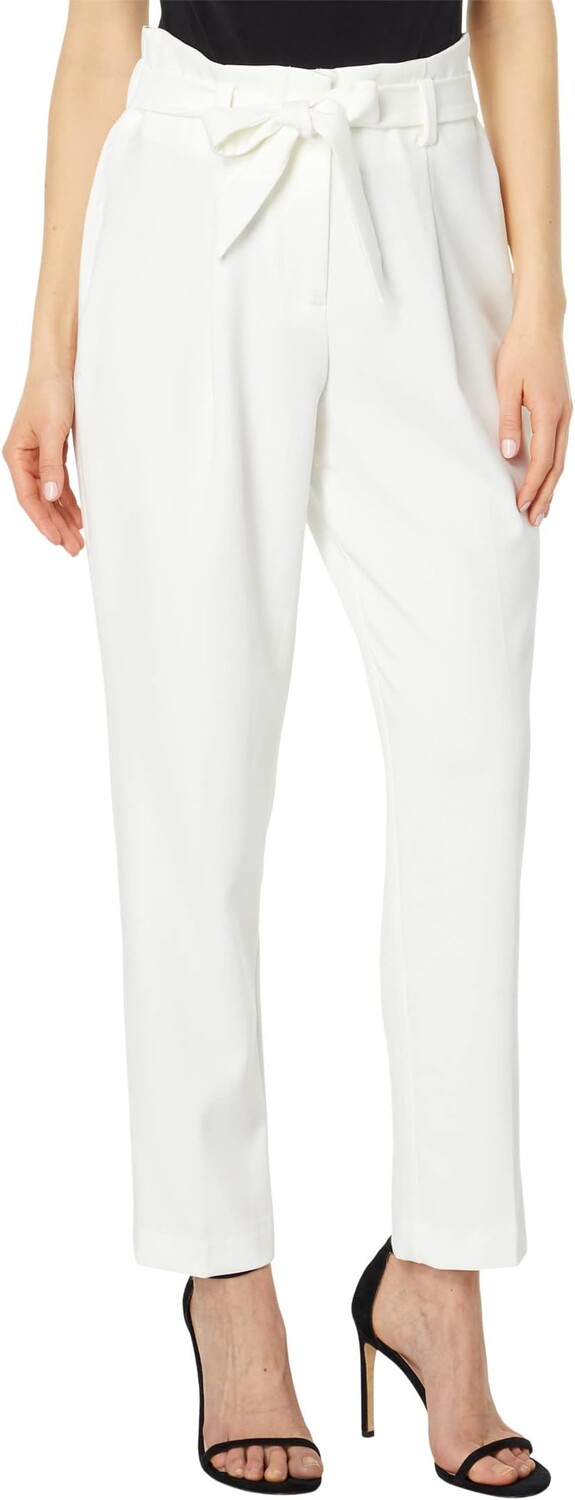 

Индивидуальные брюки с поясом Vince Camuto, цвет New Ivory