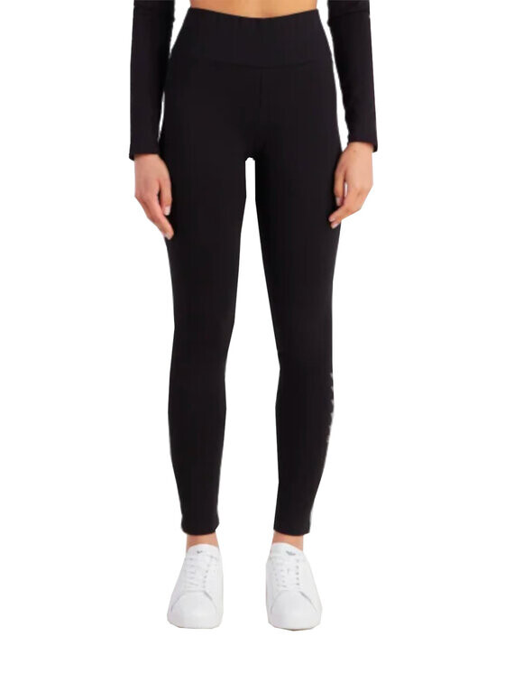 

Брюки из ткани regular fit Ea7 Emporio Armani, черный
