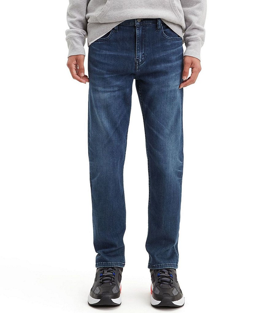 Зауженные эластичные джинсы Levi's Big & Tall 502 стандартного кроя, синий