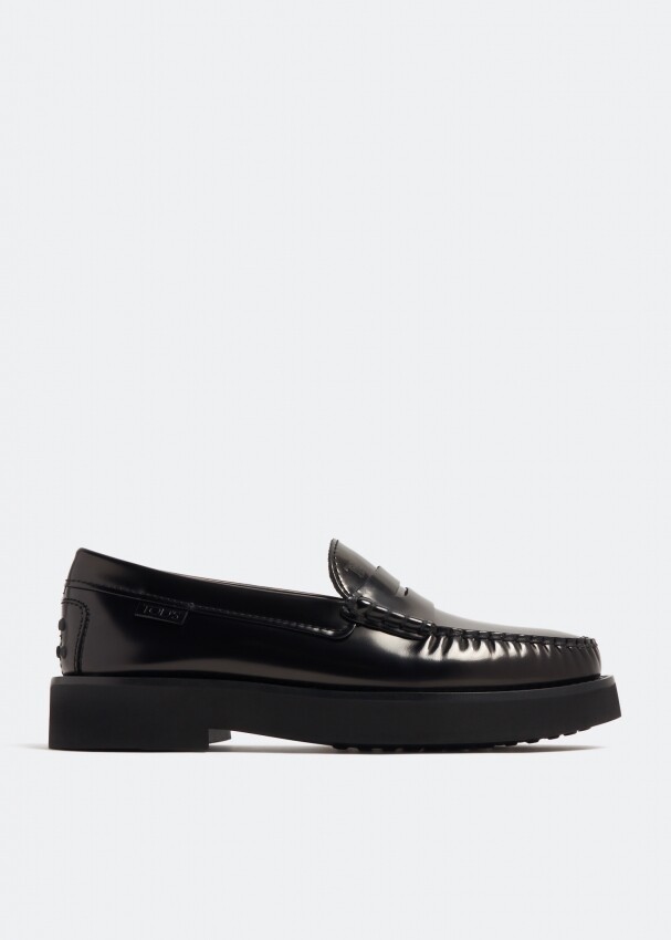 

Лоферы Tod'S Leather, черный