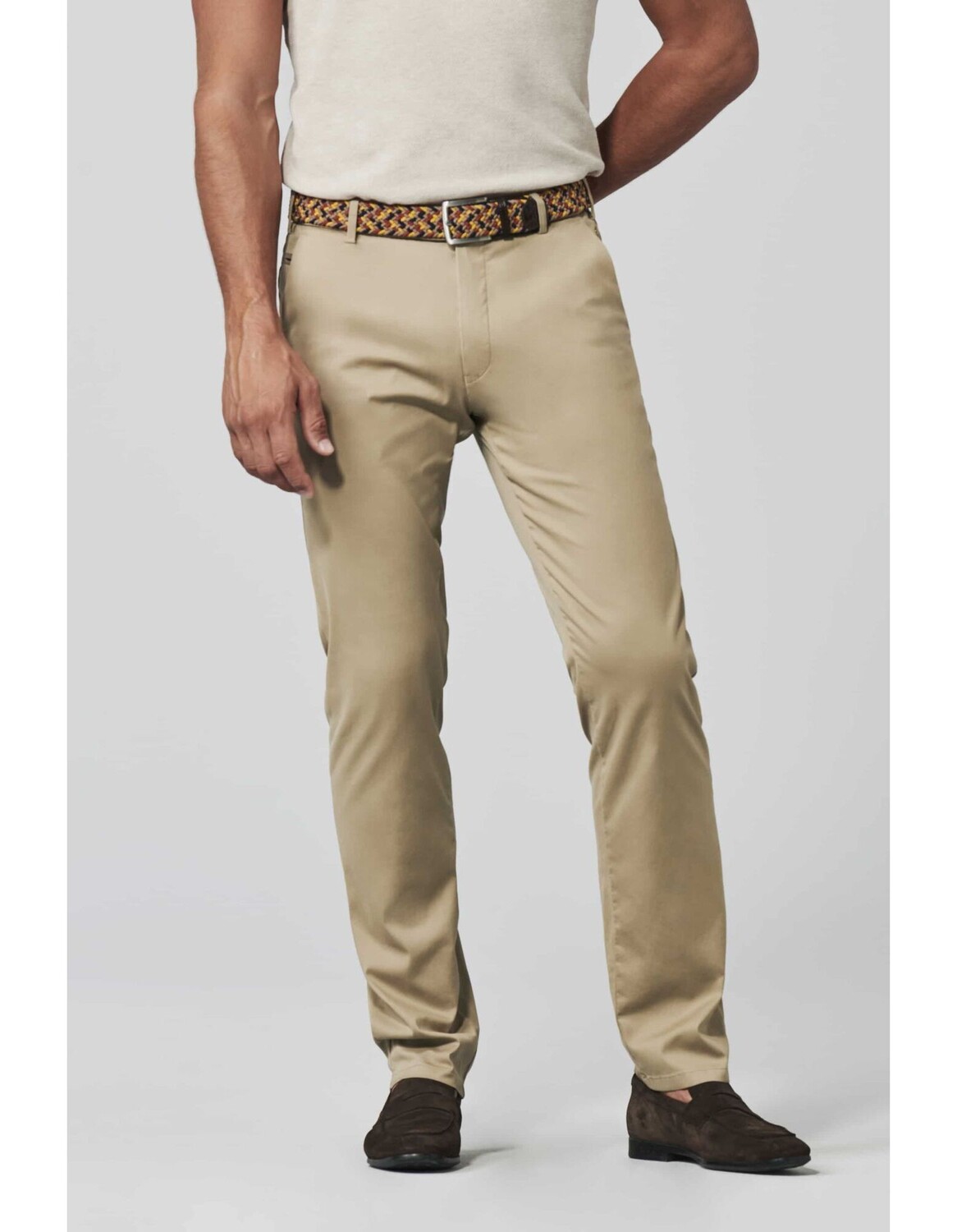 

Брюки чинос Meyer Hose Bonn, бежевый