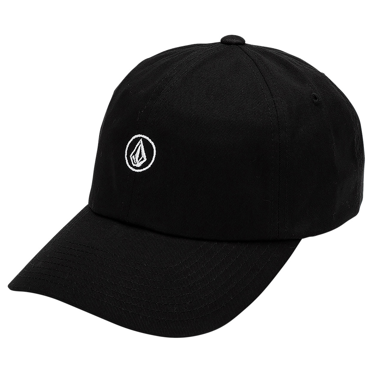 Кепка Volcom Women's Circle Stone Dad Hat, черный бейсболка circle dad volcom цвет light peony