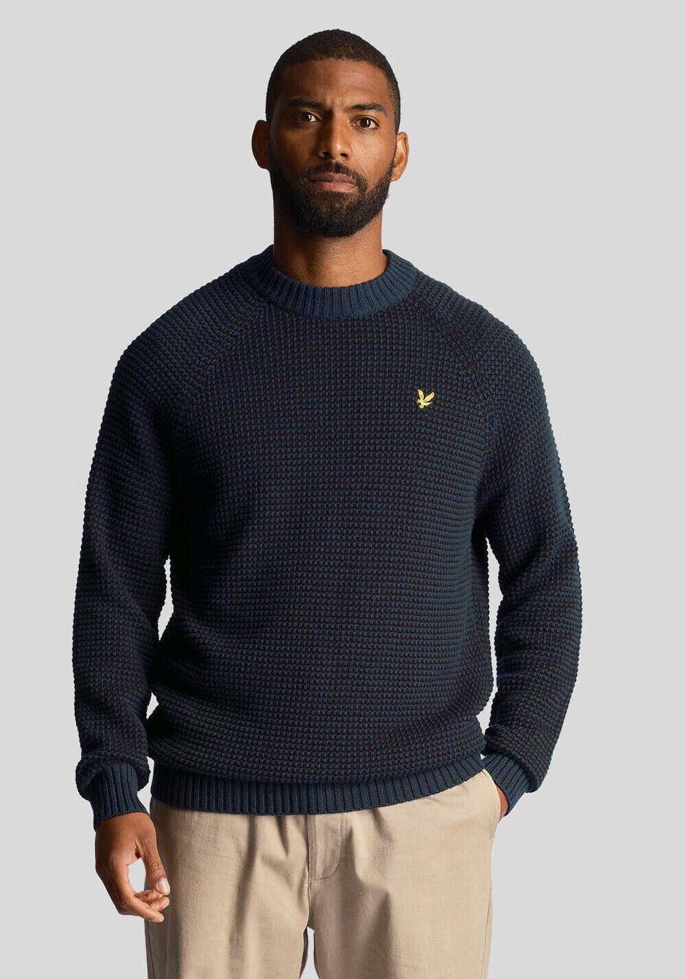 

Свитер Lyle & Scott, темно-синий
