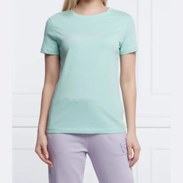 

Футболка Anne стандартного кроя Guess, зеленый
