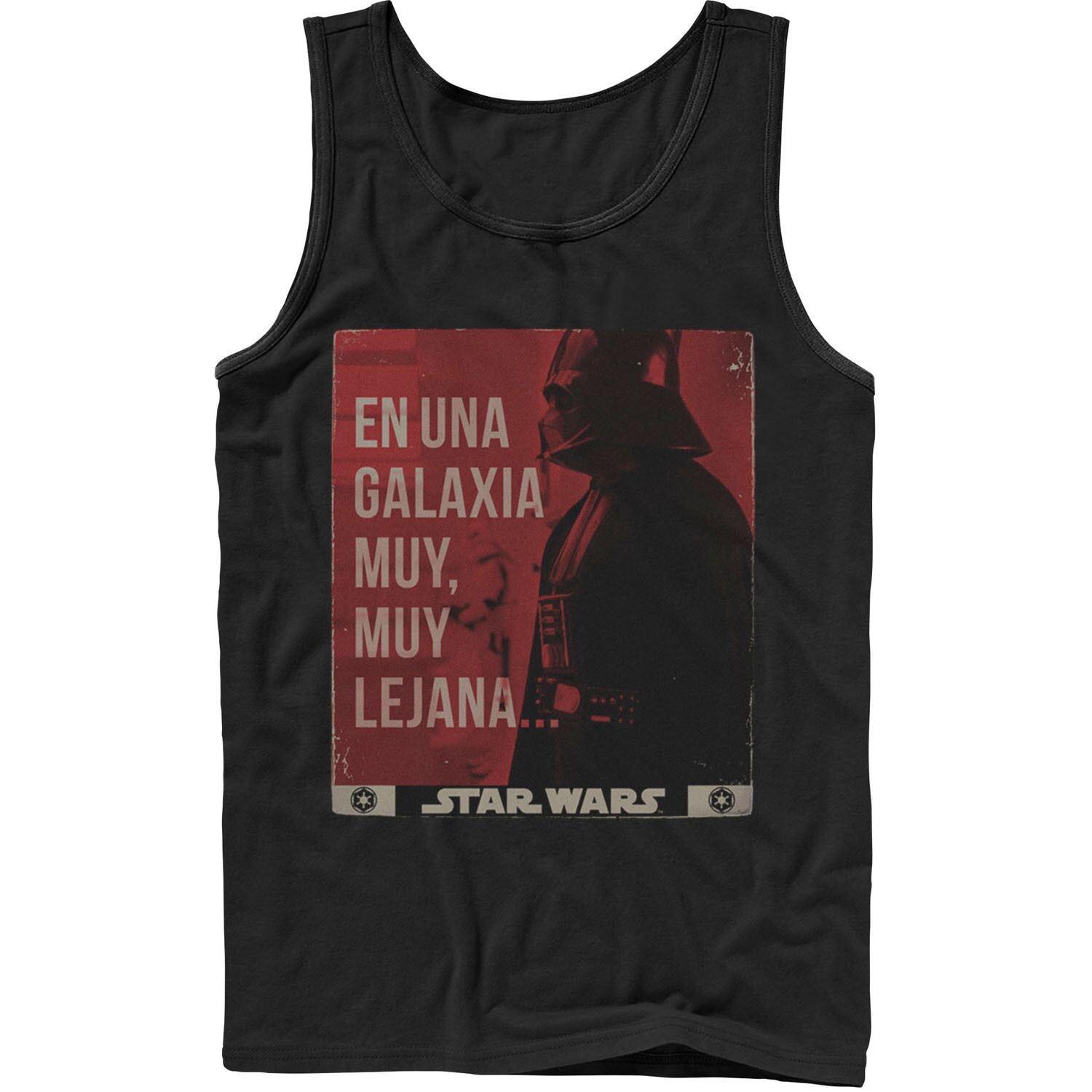 

Мужская майка с плакатом Star Wars En Una Galaxia Muy, Muy Lejana...
