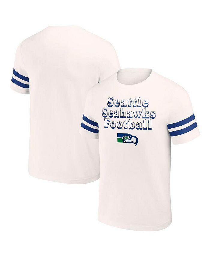 

Мужская футболка NFL x Darius Rucker Collection от Cream Seattle Seahawks в винтажном стиле Fanatics, тан/бежевый