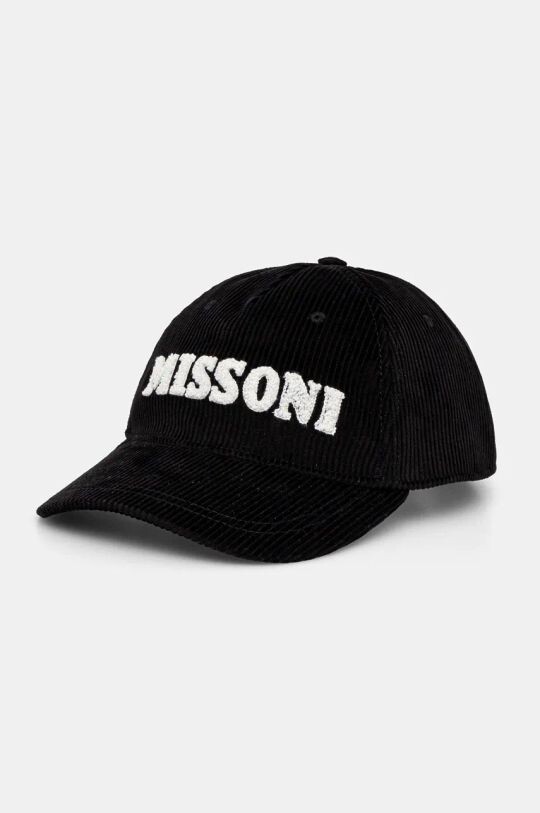 

Вельветовая бейсболка Missoni, черный
