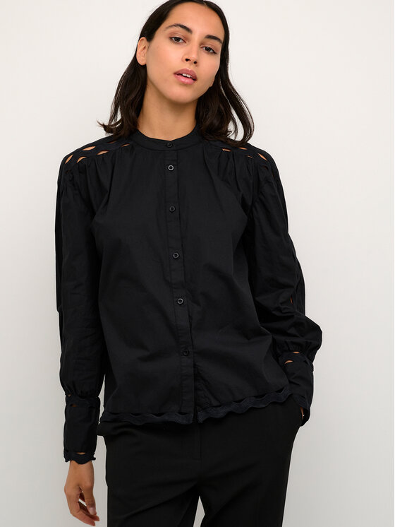 Блуза стандартного кроя Karen By Simonsen, черный