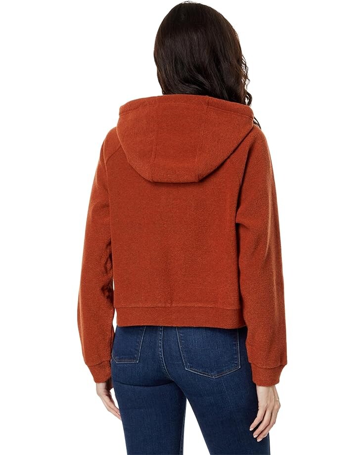 

Худи Toad&Co Whitney Terry Zip Hoodie, цвет Cinnamon